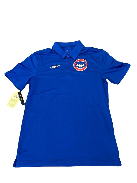 Nike Other - NWT Chicago Cubs Nike Dri-Fit Cooperstown Collection Performance Polo Shirt